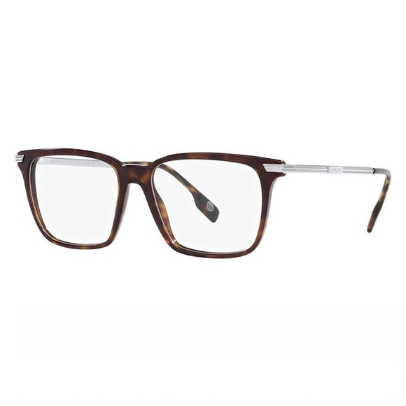 Burberry Eyeglasses BE2378 3002 Dark Havana and Silver 55mm - Picture 1 of 2